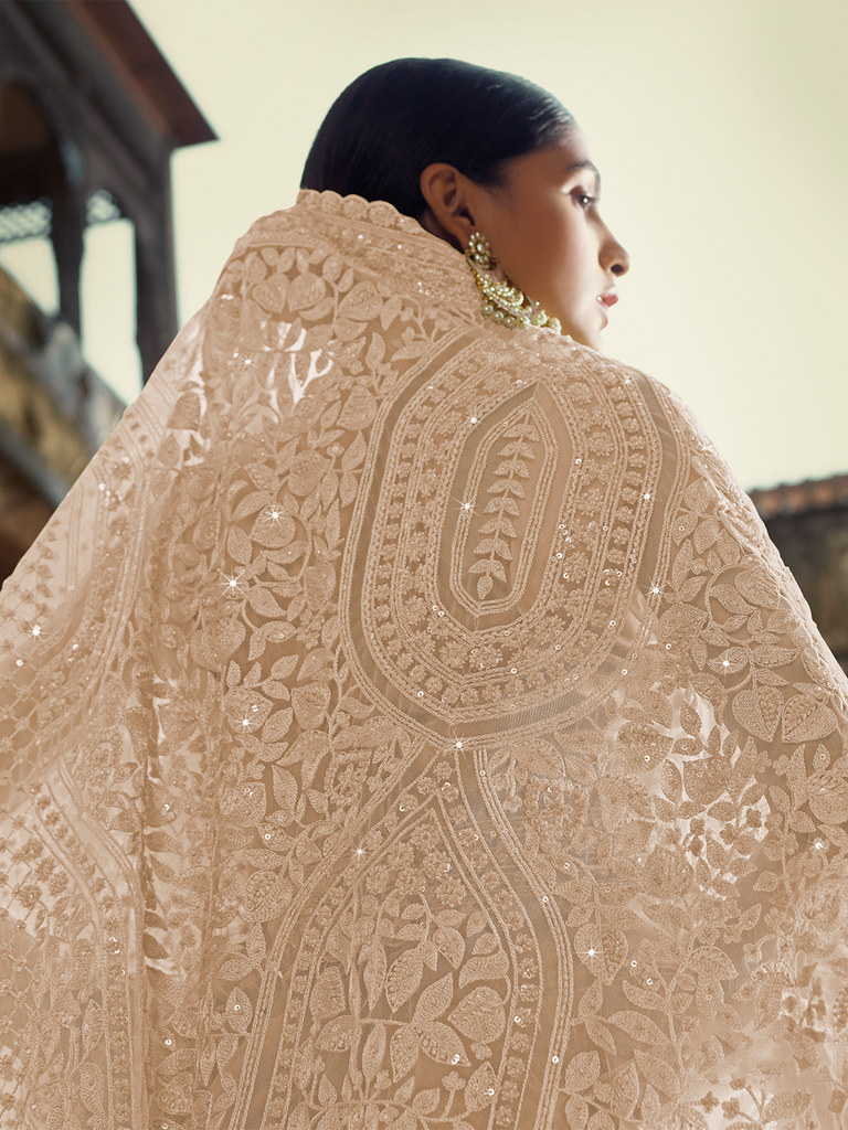 The Enchanting Embrace of Lilac: A Guide to Your Soft Net Saree