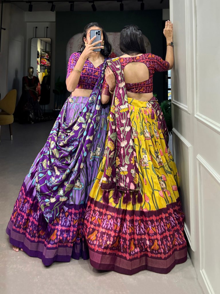 Pichwai and Patola Lehenga Choli